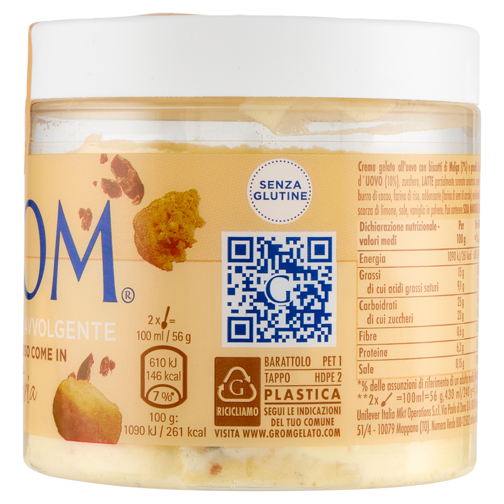 Grom Crema di Grom Avvolgente 240 g