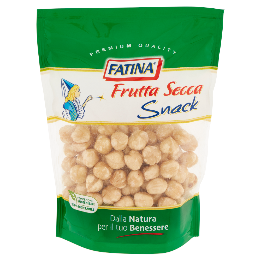 Fatina Frutta Secca Snack Nocciole Sgusciate Tostate 150 g