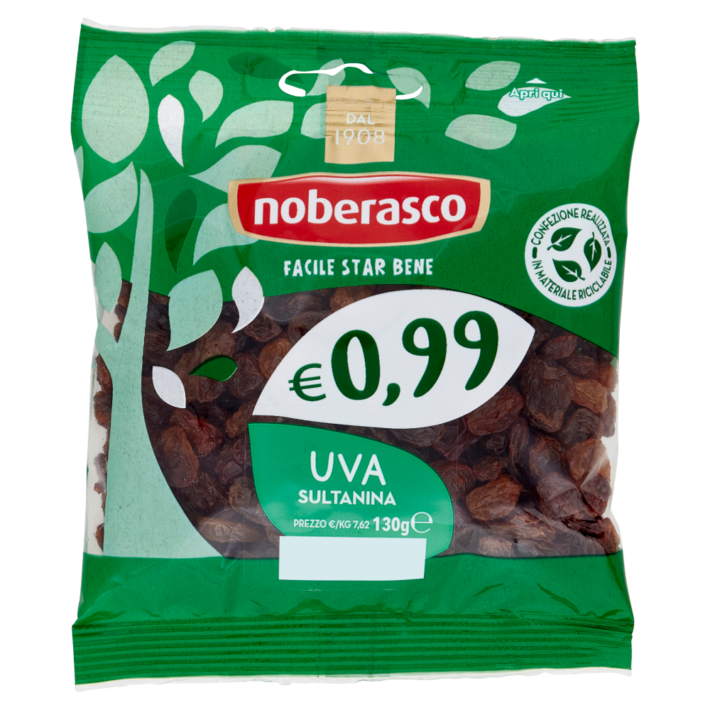 noberasco &euro; 0,99 Uva Sultanina 130 g