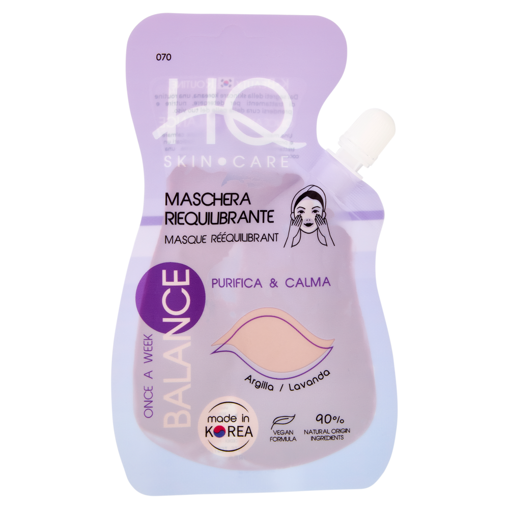 HQ Skin Care Maschera Riequilibrante Once a Week Balance Argilla / Lavanda 15 ml