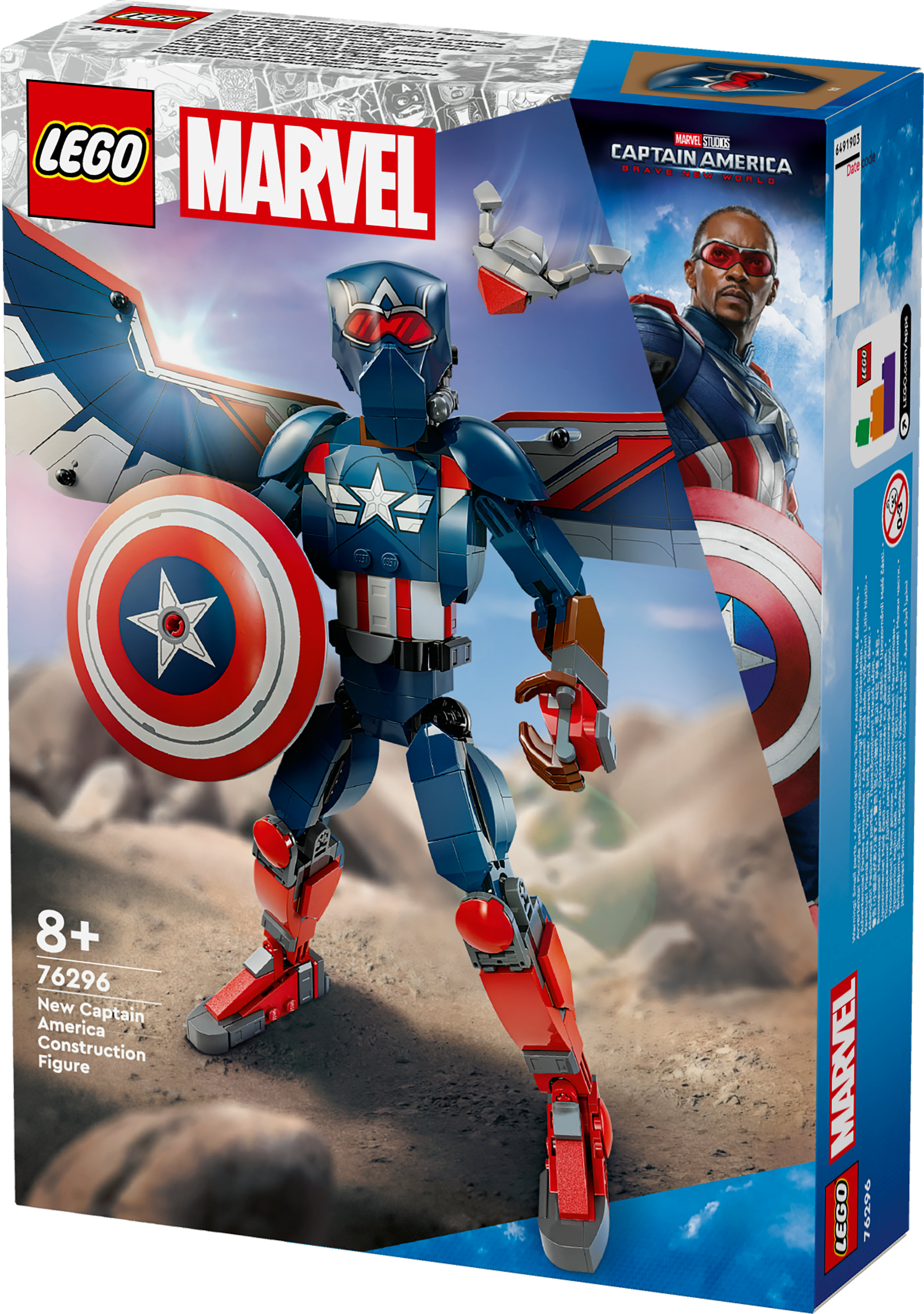 LEGO Nuovo personaggio costruibile di Captain America