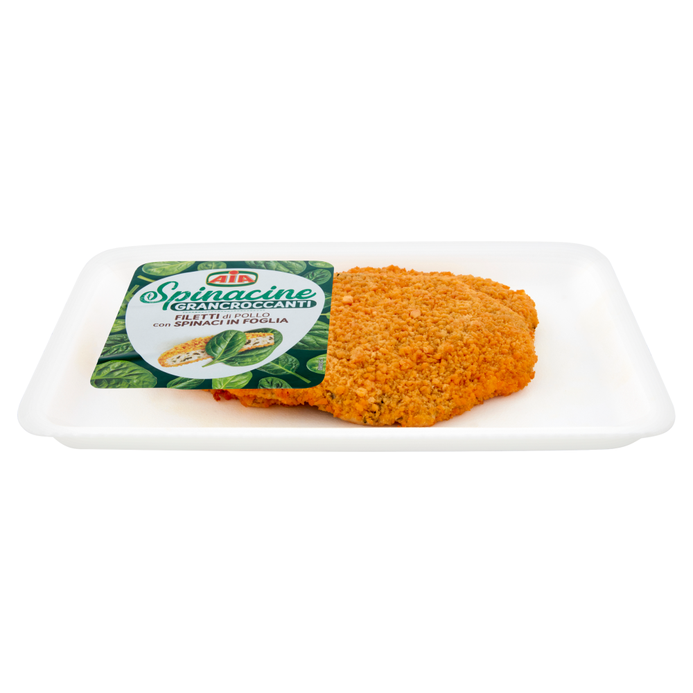 Aia Spinacine Grancroccanti Filetti di Pollo con Spinaci in Foglia 0,300 kg