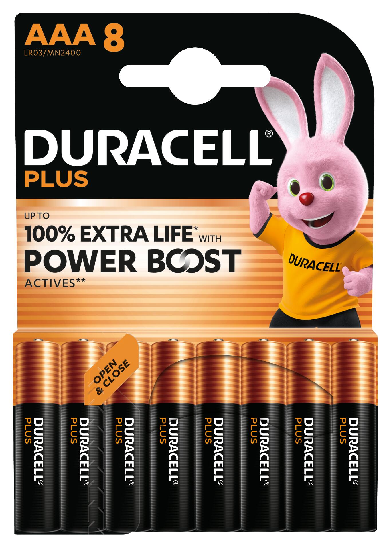 Duracell Plus Batteria monouso Mini Stilo AAA Alcalino