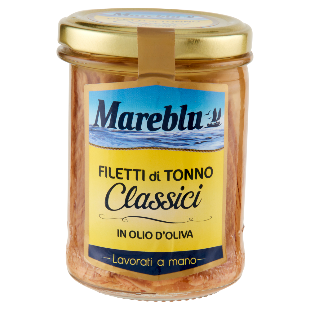 Mareblu Classici Filetti di Tonno in Olio d'Oliva 180 g
