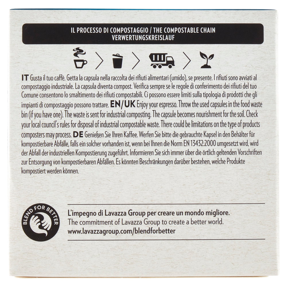 Lavazza A Modo Mio iTierra! Bio-Organic For Amazonia 16 Capsule 120 g