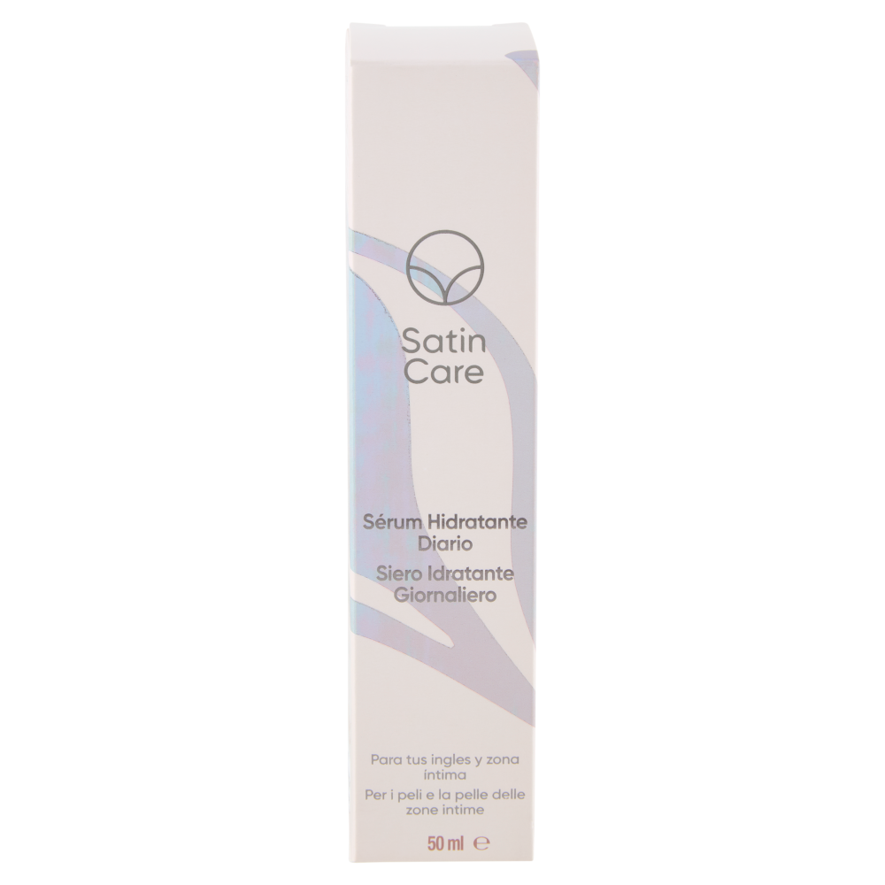 Satin Care Siero Idratante Giornaliero per i peli e la pelle delle zone intime 50 ml
