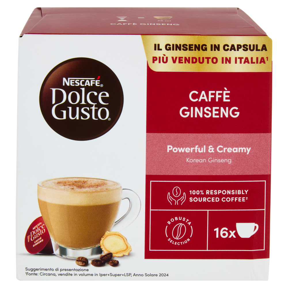 NESCAFÉ DOLCE GUSTO Caffè Ginseng 16 capsule 108,8g