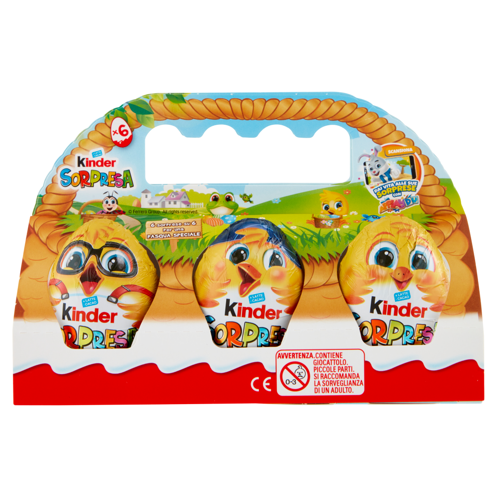 Kinder Sorpresa 6 x 20 g