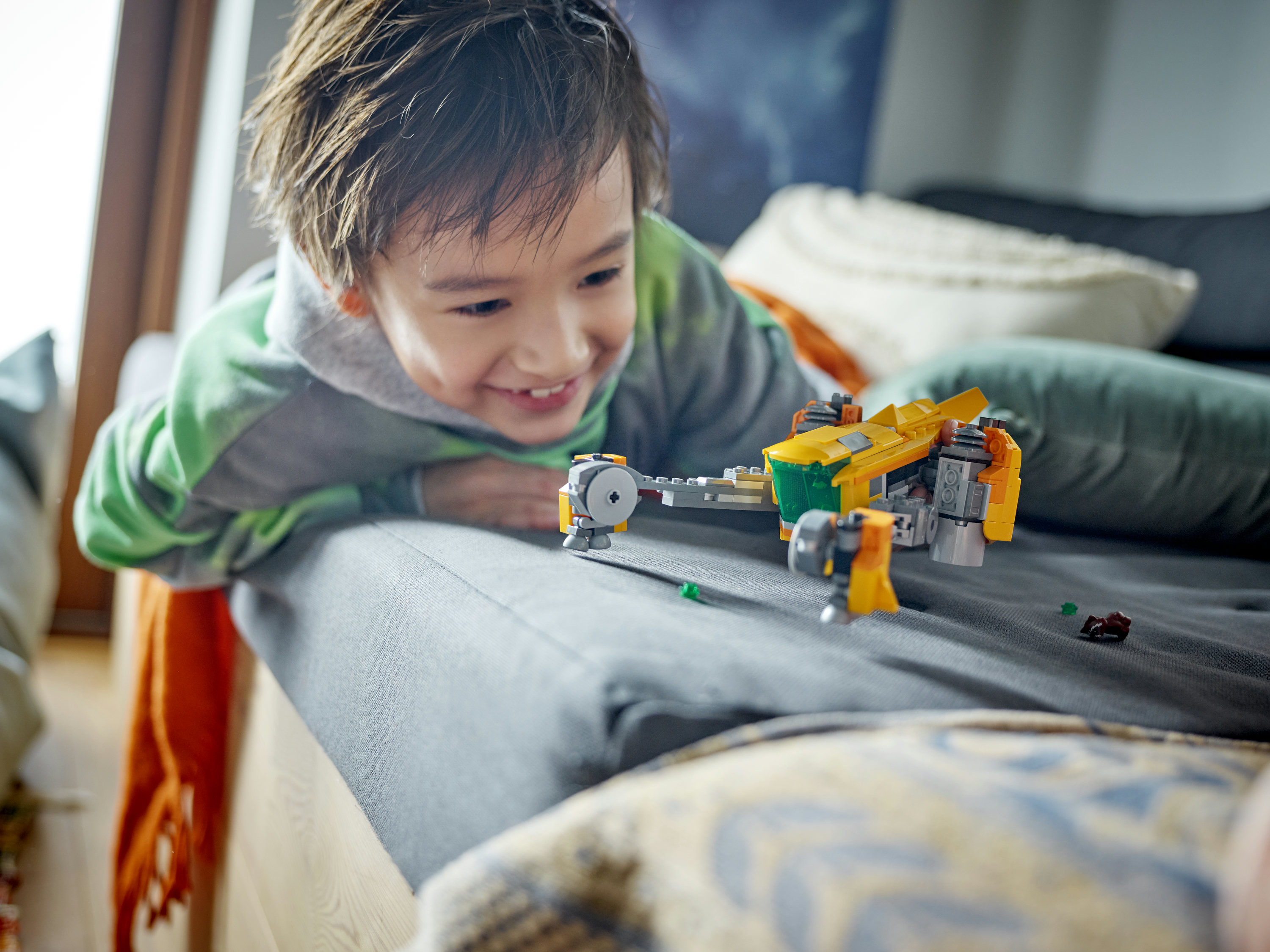 LEGO Marvel Super Heroes Astronave di Baby Rocket