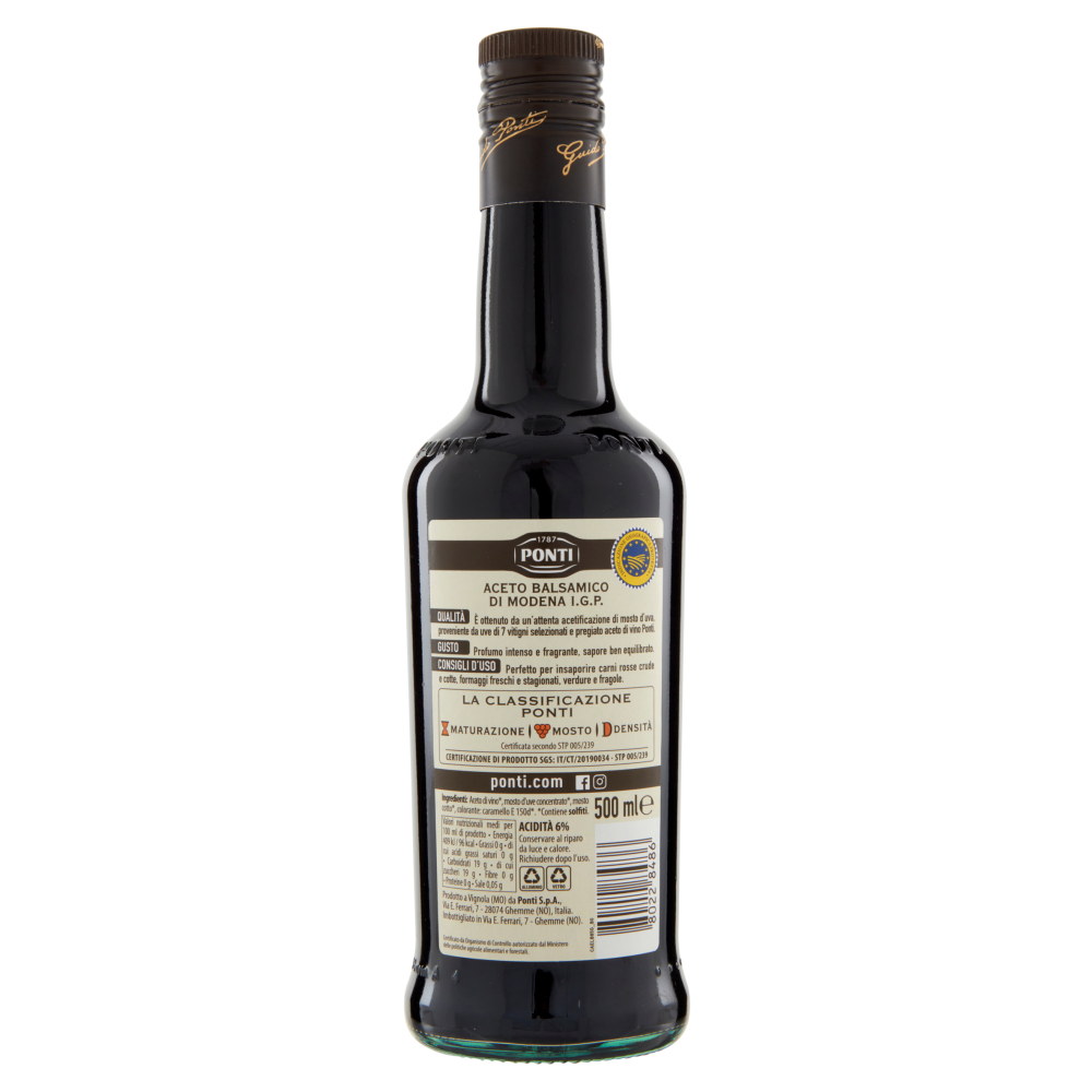 Ponti Aceto Balsamico di Modena I.G.P. 500 ml