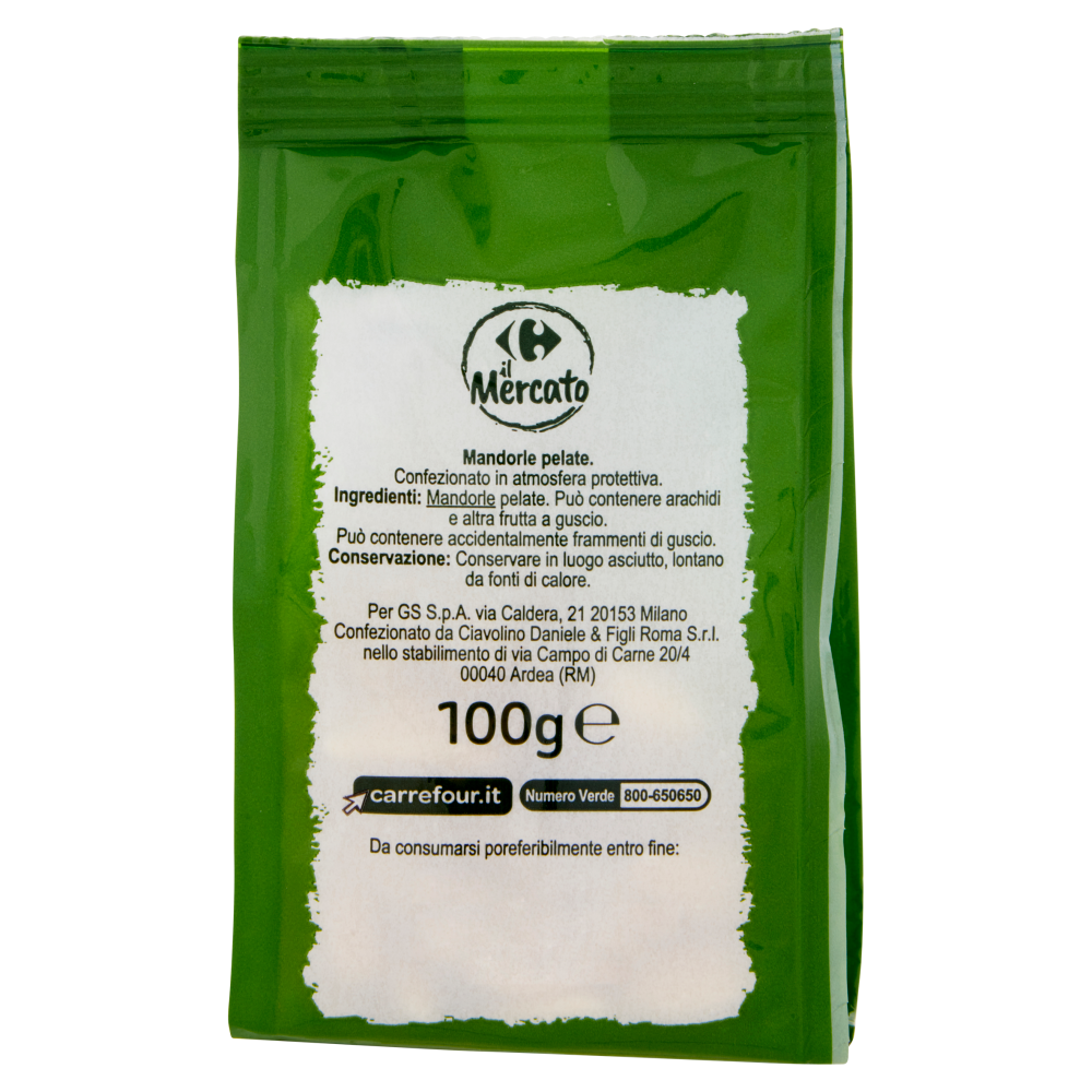 Carrefour il Mercato Mandorle pelate 100 g
