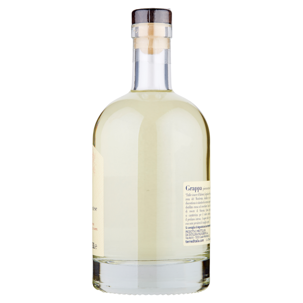 Terre d'Italia Grappa piemontese Stravecchia 4 anni 0,50 L