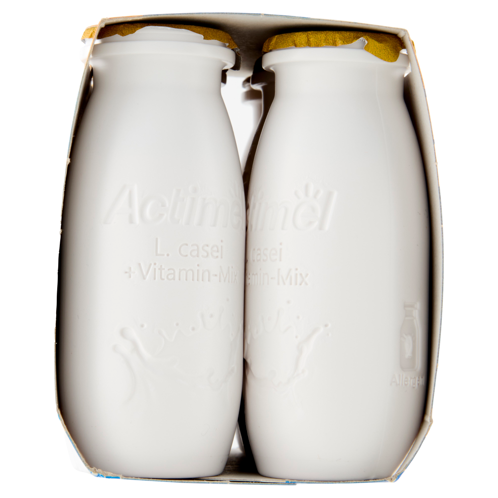 ACTIMEL, Yogurt da Bere con Vit B6 e D per il Sistema Immunitario, Multifrutti, 6X100G