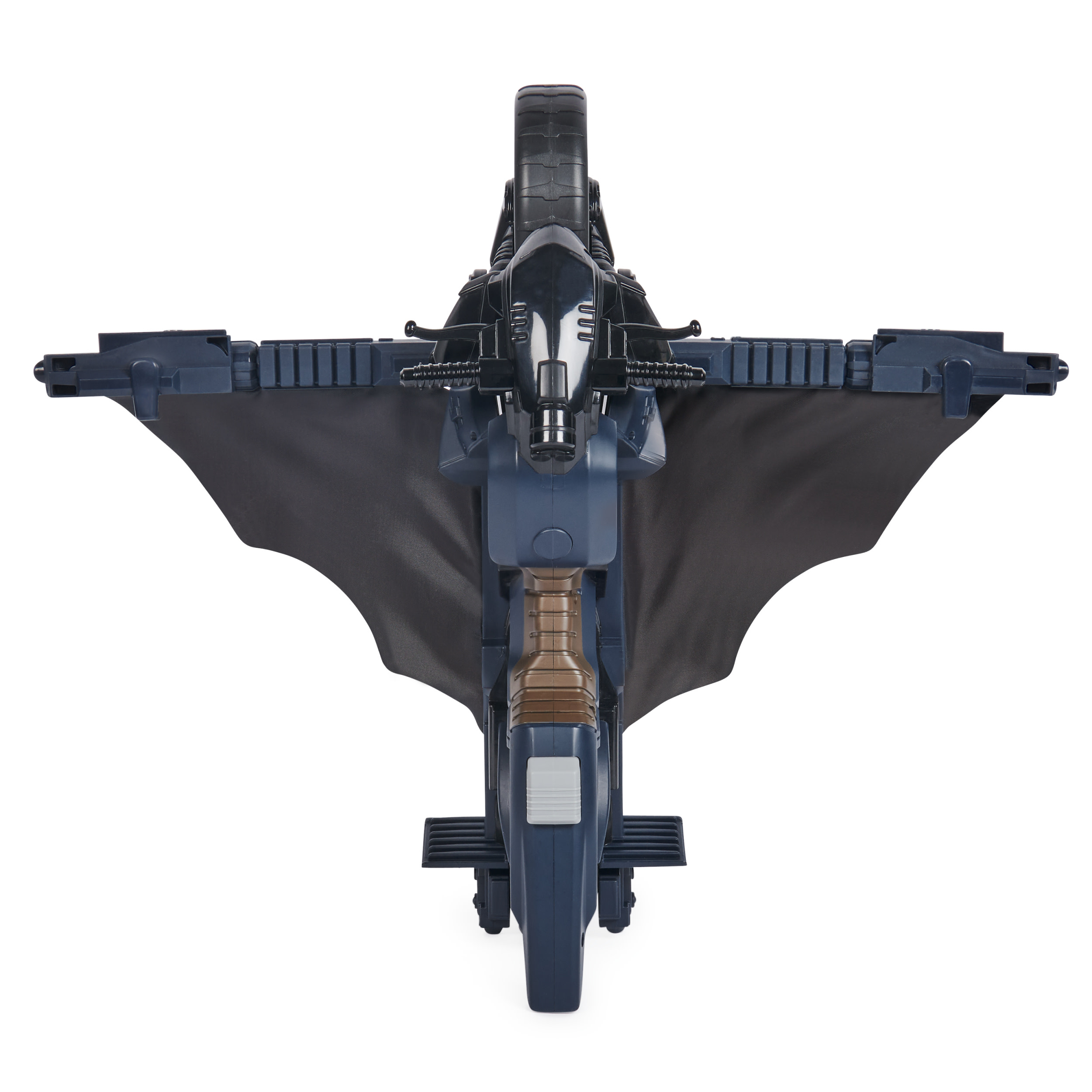 DC Comics , Veicolo Batman Adventures 2 in 1, Batcycle Trasformabile, Macchina Batman Compatibile con Tutte le Action Figure Batman, Batmobile Trasformabile, Giochi per Bambini e Bambine, 4+ Anni