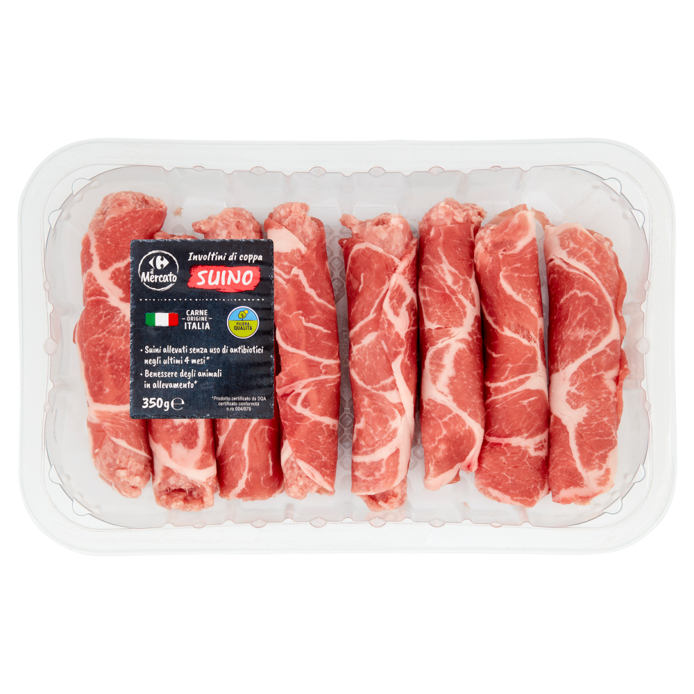 Carrefour il Mercato Involtini di coppa Suino 350 g