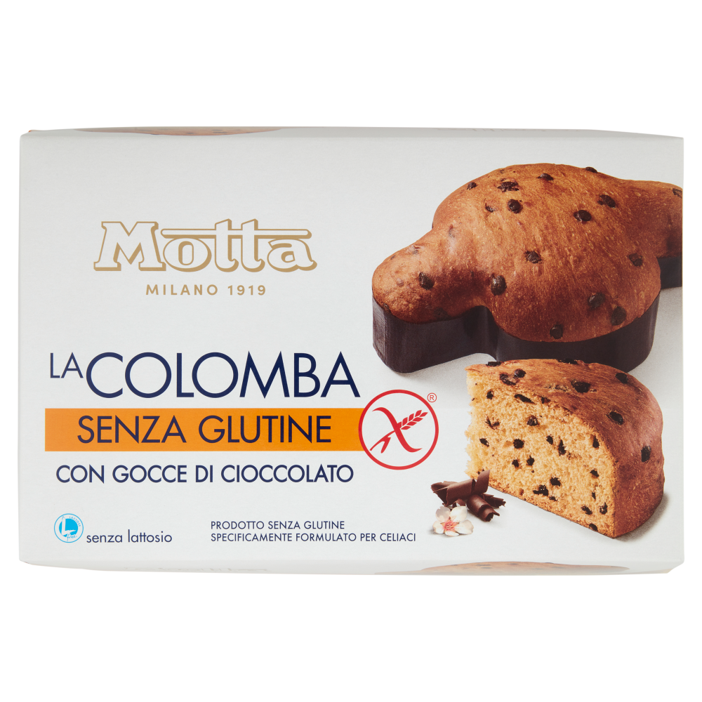 Motta la Colomba Senza Glutine con Gocce di Cioccolato 450 g