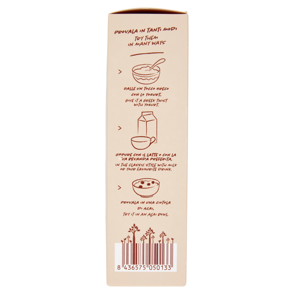 Natruly Granola: Cacao + Quinoa Senza Cereali Biologica 325 g