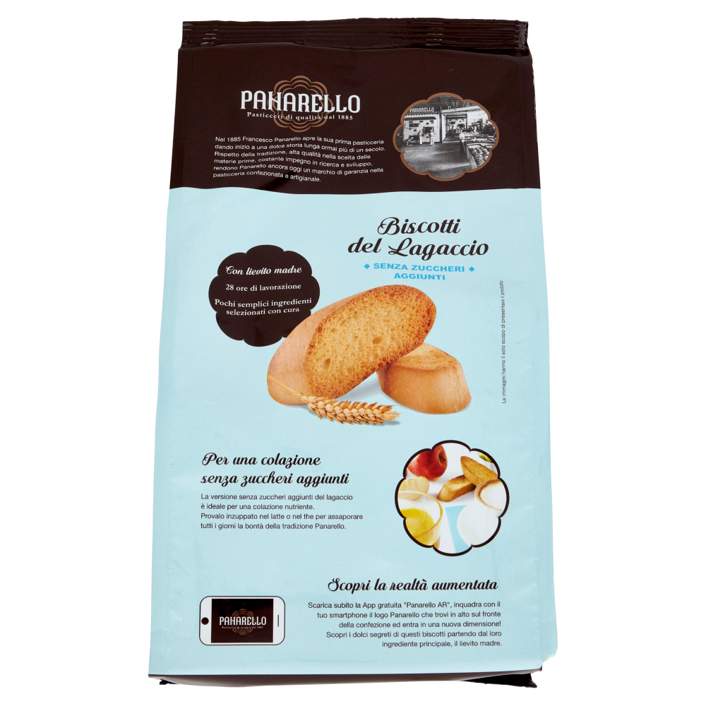 Panarello biscotti del lagaccio Senza Zuccheri Aggiunti 250 g