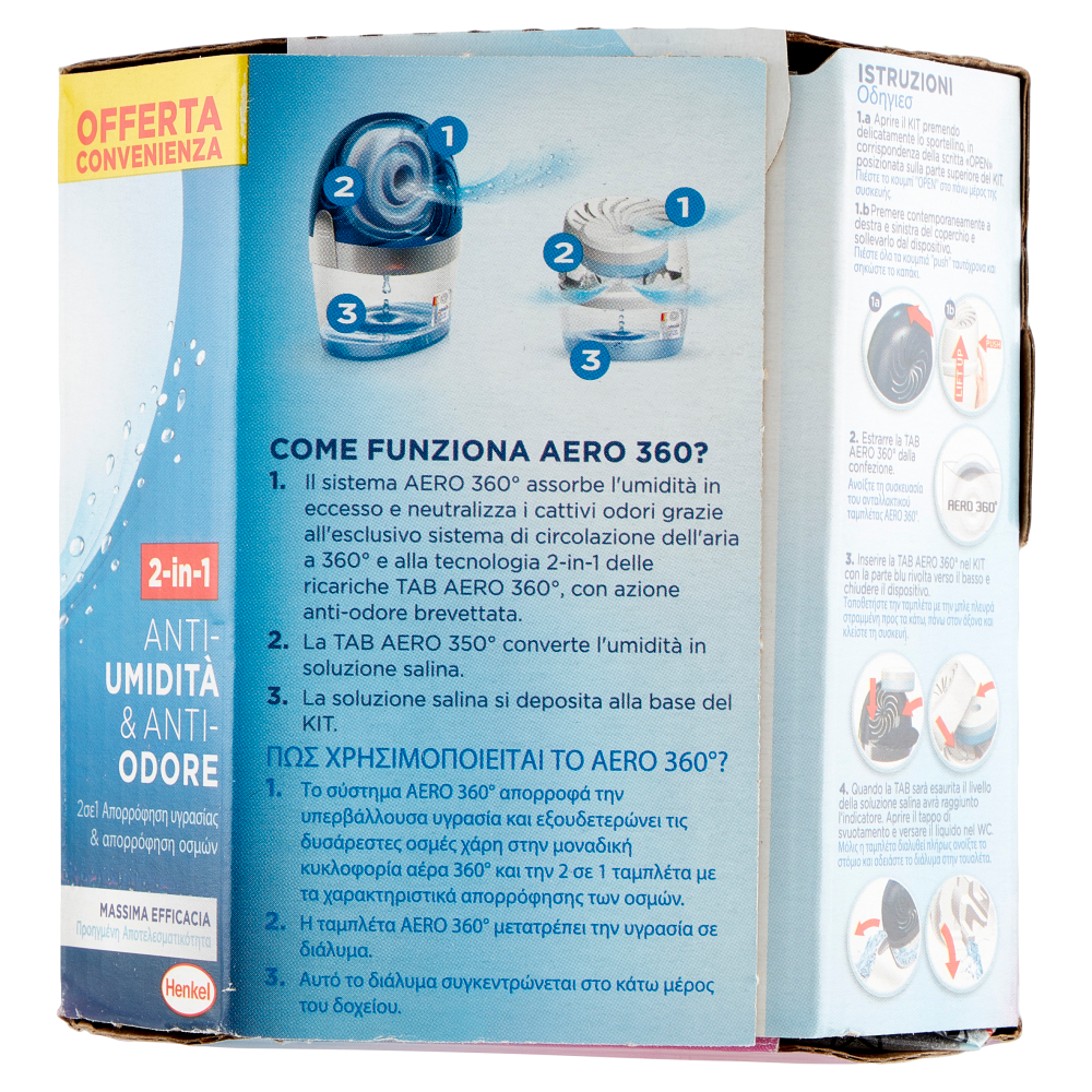 ARIASANA Aero 360 Tab Lavanda Relax bipack 2 x 450 g 