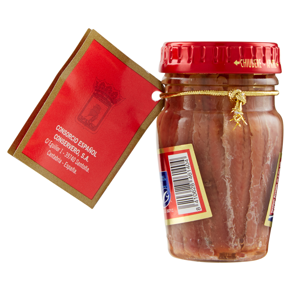 Consorcio Filetti di Acciughe del Cantabrico in olio di oliva 80 g