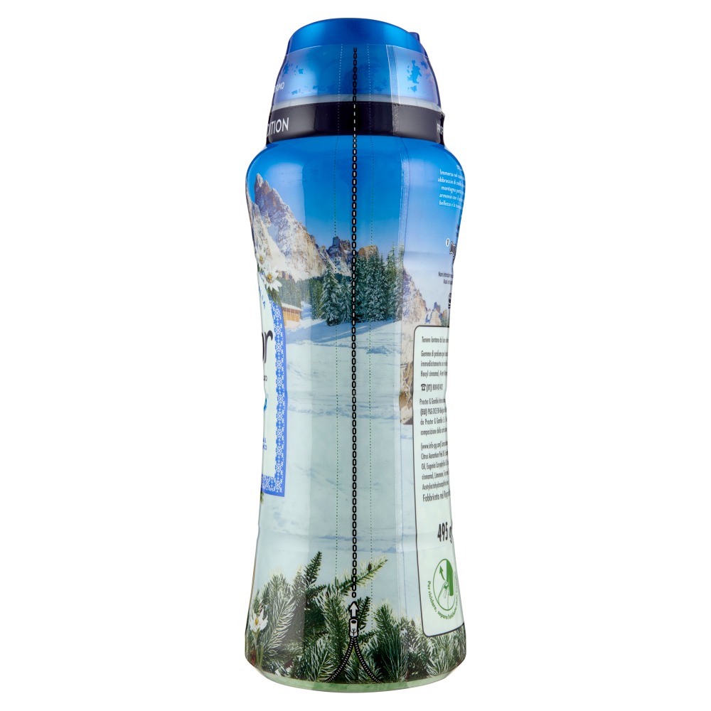 Lenor Essenze d'Italia Profumo per il Bucato Cortina Stella Alpina & Muschio Bianco 495 g