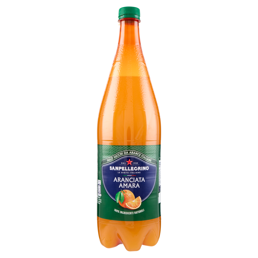 BIBITE SANPELLEGRINO, Bevande Gassate, Naturali, Aranciata Amara, Pet 120cl