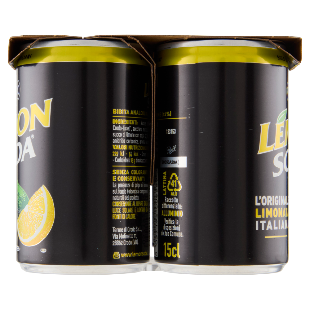 Lemonsoda 6 x 15 cl