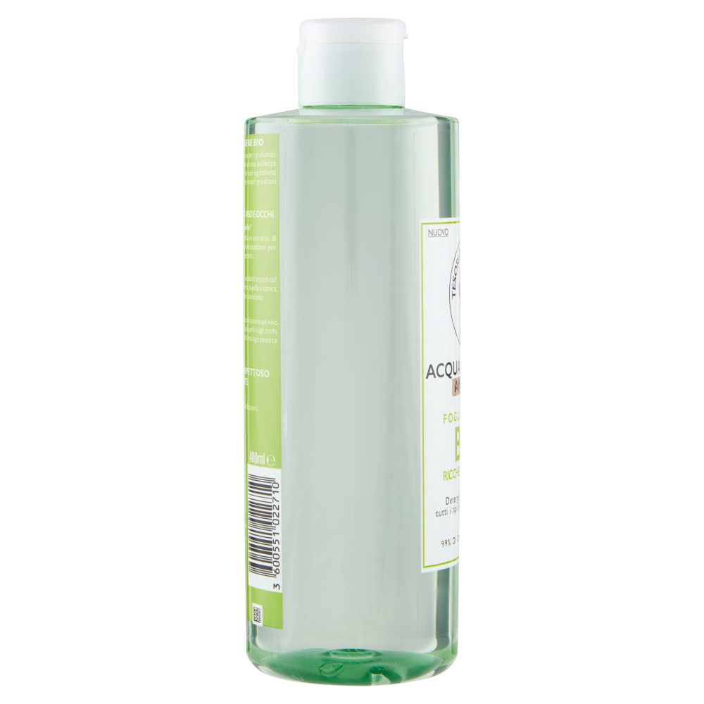 Tesori di Provenza Acqua Micellare, con Foglie d'Ulivo Biologico, Ricco in Polifenoli, 400 ml