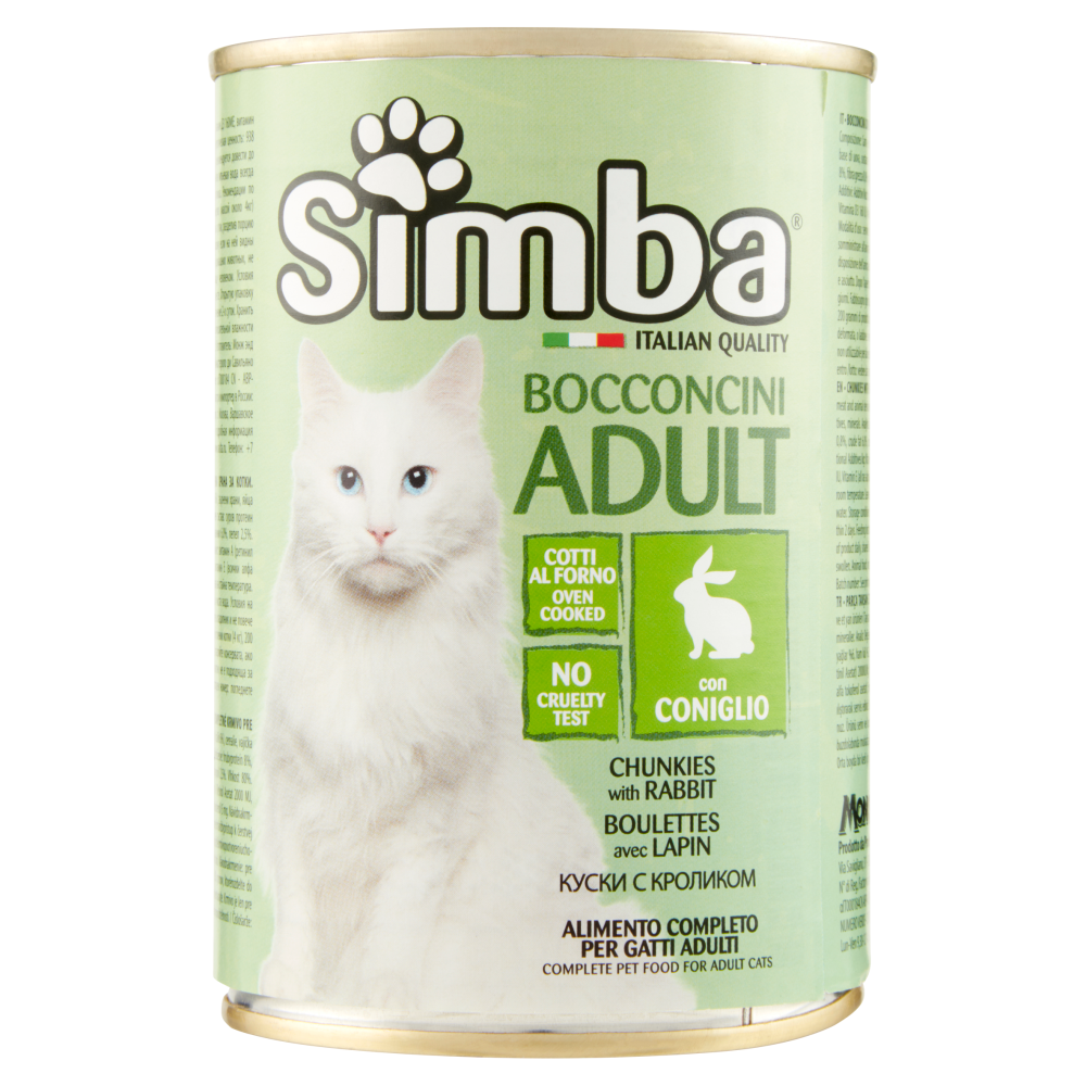Simba Bocconcini Adult con Coniglio 415 g