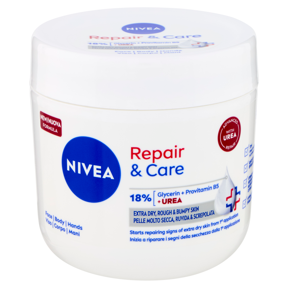 Nivea Repair & Care Pelle Molto Secca, Ruvida & Screpolata 400 ml