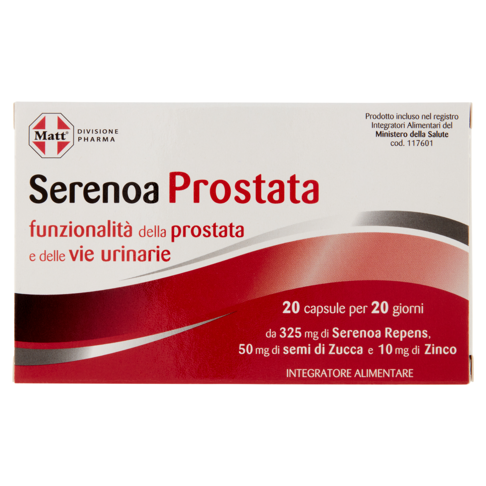 Matt Divisione Pharma Serenoa Prostata 20 capsule 14,6 g