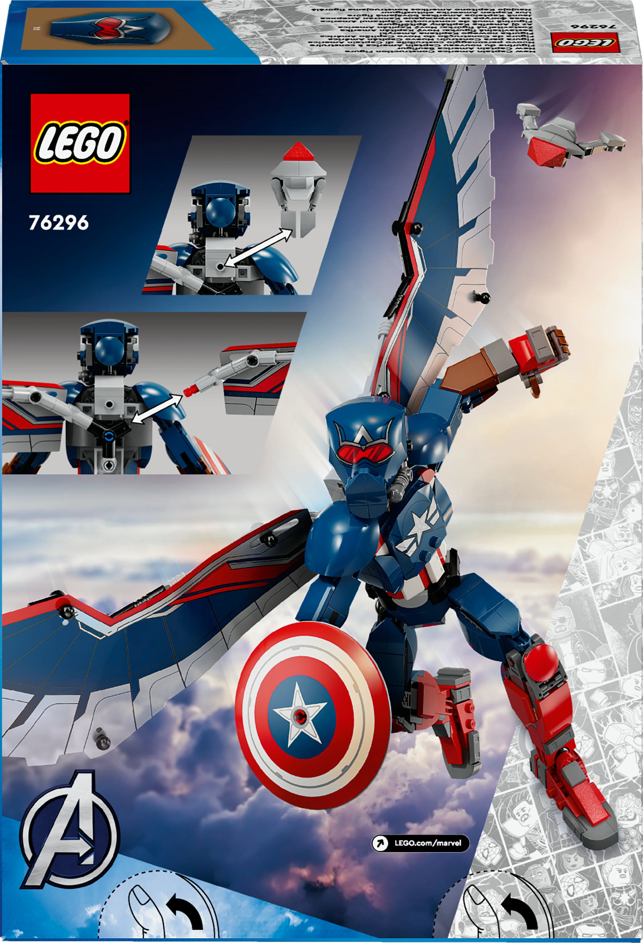 LEGO Nuovo personaggio costruibile di Captain America