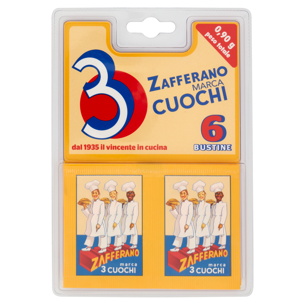 3 Cuochi Zafferano 6 x 0,15 g