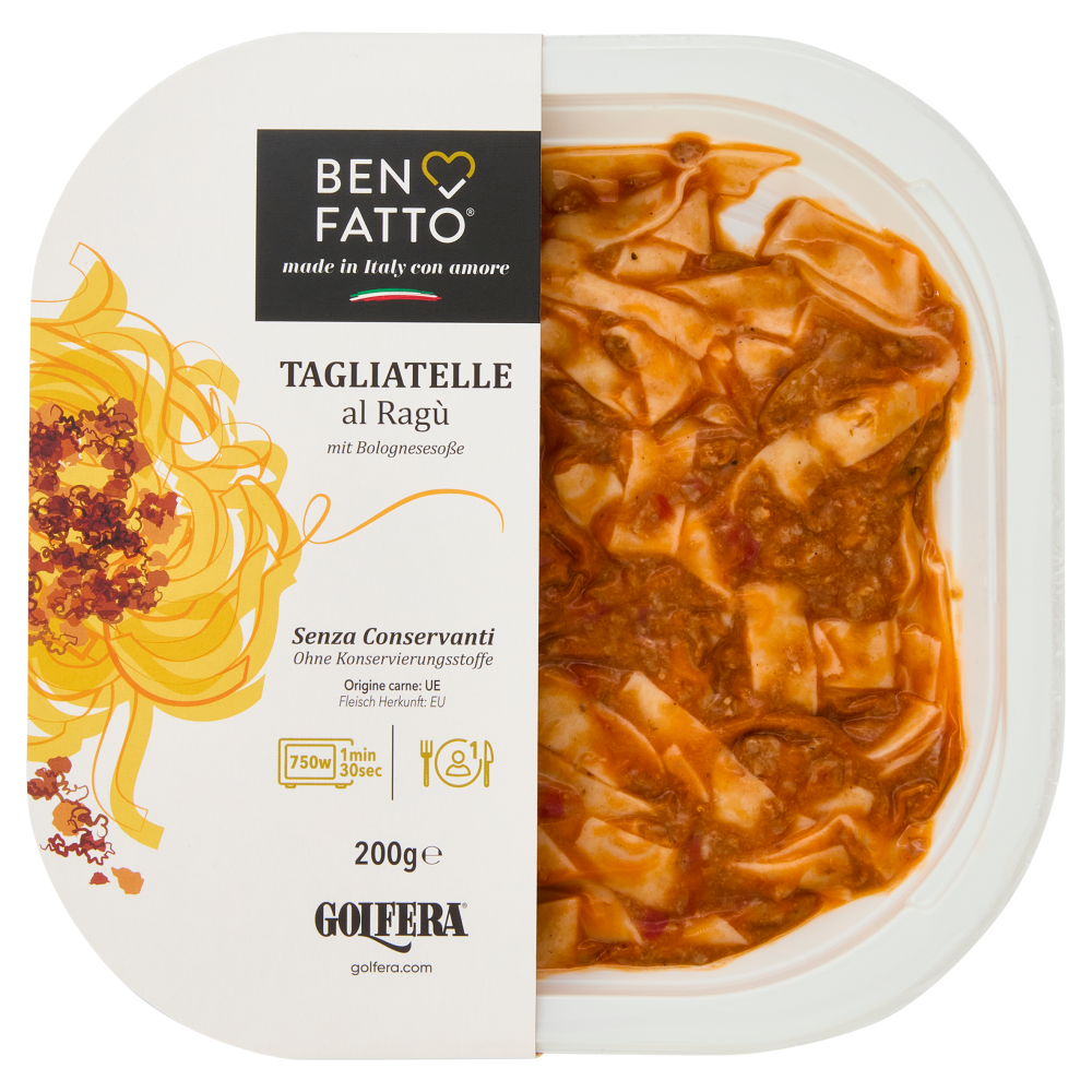 Golfera Ben Fatto Tagliatelle al Ragù 200 g