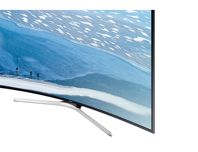 Samsung UE49KU6100K 124,5 cm (49") 4K Ultra HD Smart TV Wi-Fi Nero, Argento