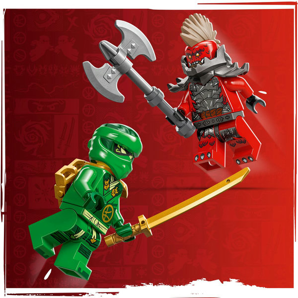 LEGO NINJAGO Drago della foresta verde di Lloyd