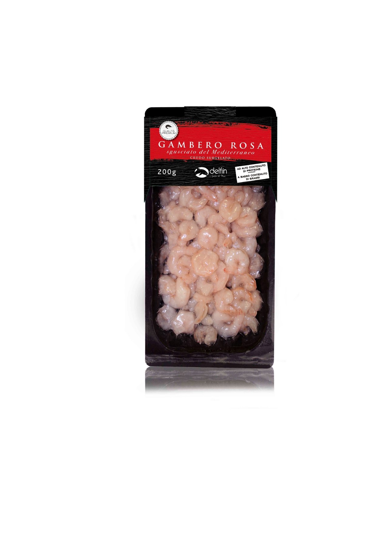 Gambero rosa sgusciato 10x200 g