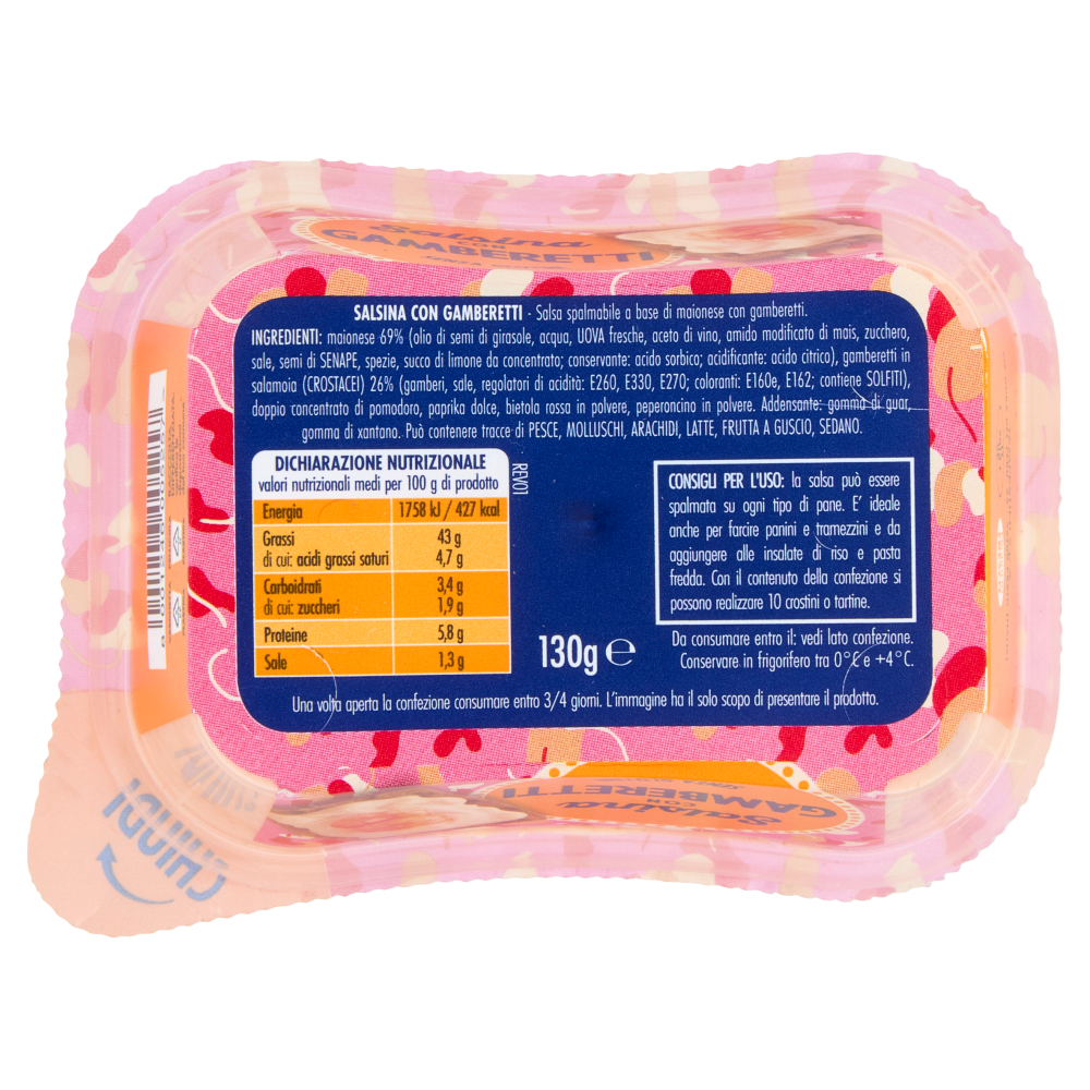 Fratelli Tempestini Salsina con Gamberetti 130 g