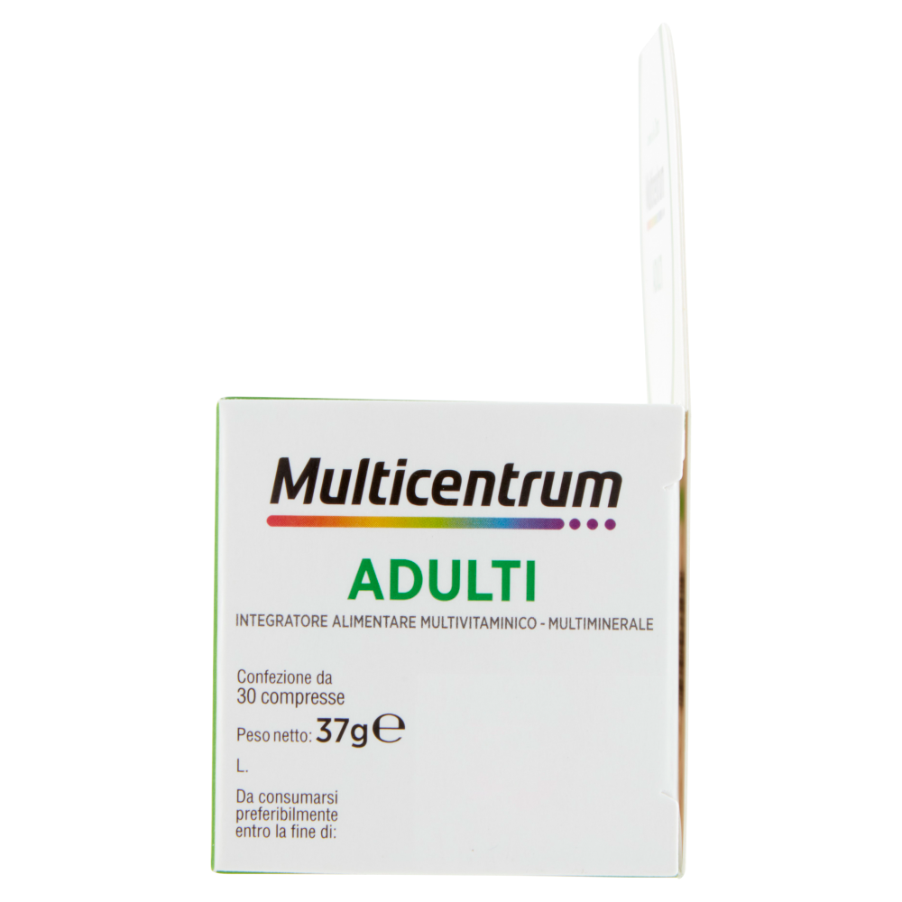 Multicentrum adulti integratore multivitaminico completo vitamina C , A 30 compresse 30 g