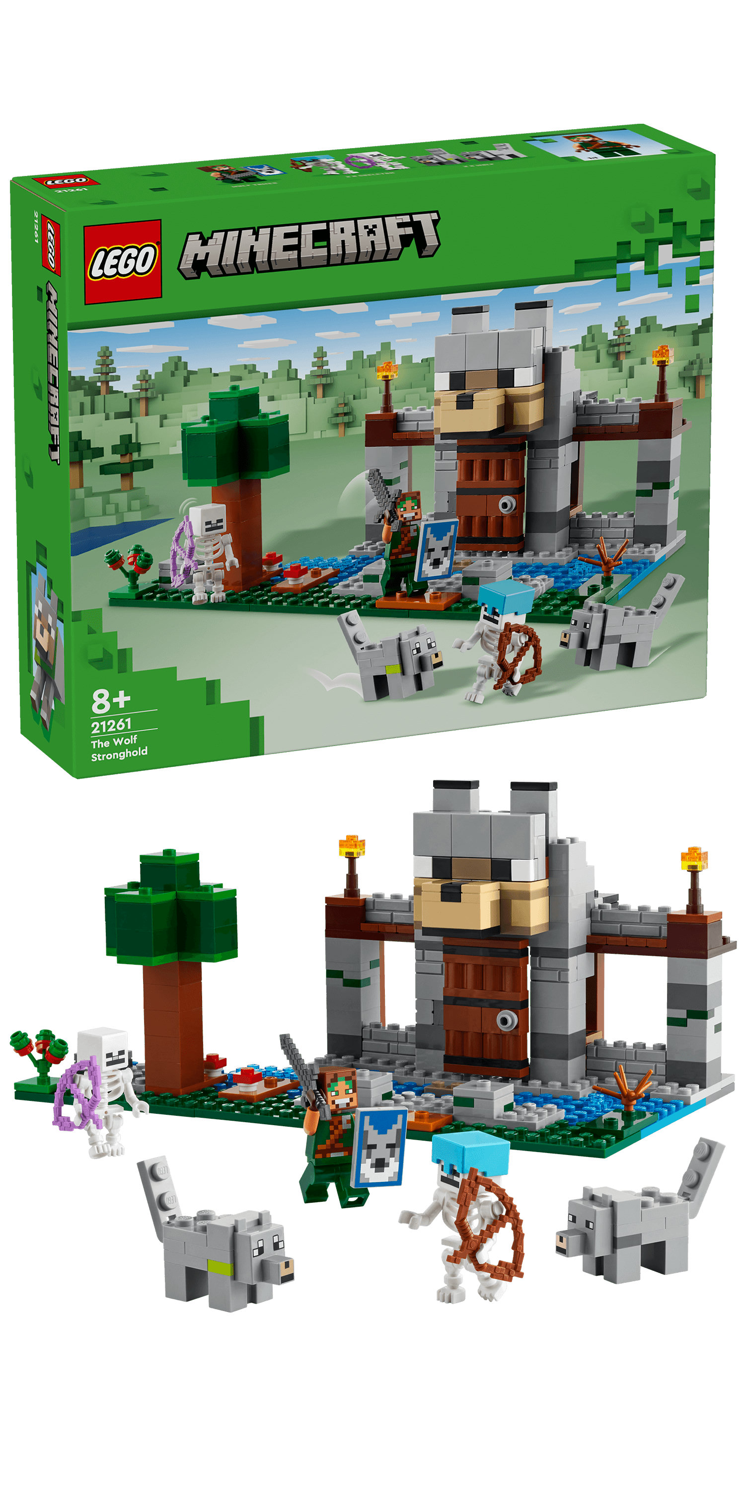 LEGO Minecraft Il castello del Lupo