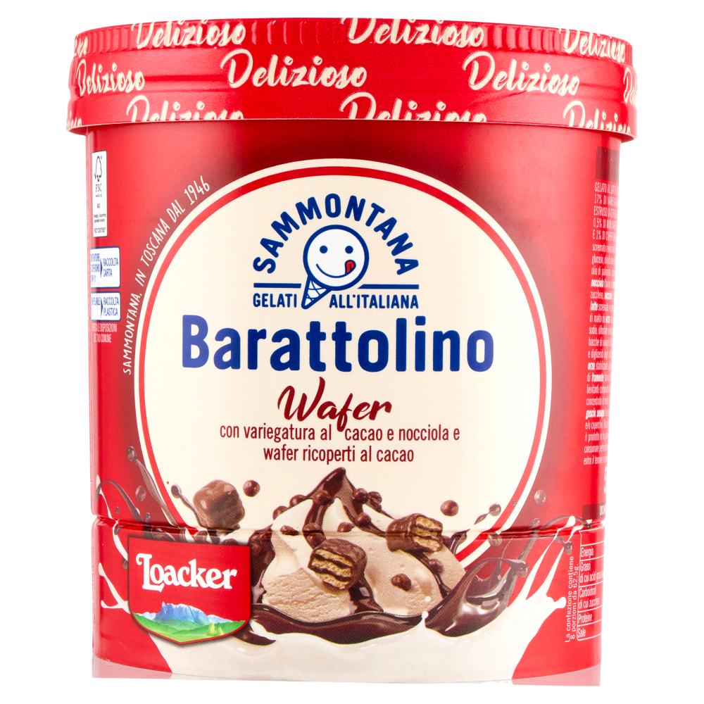 Sammontana Barattolino Delizioso Wafer 500 g