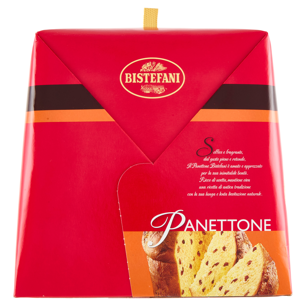 Bistefani Panettone Ricco di Uvetta Senza Canditi 700 g