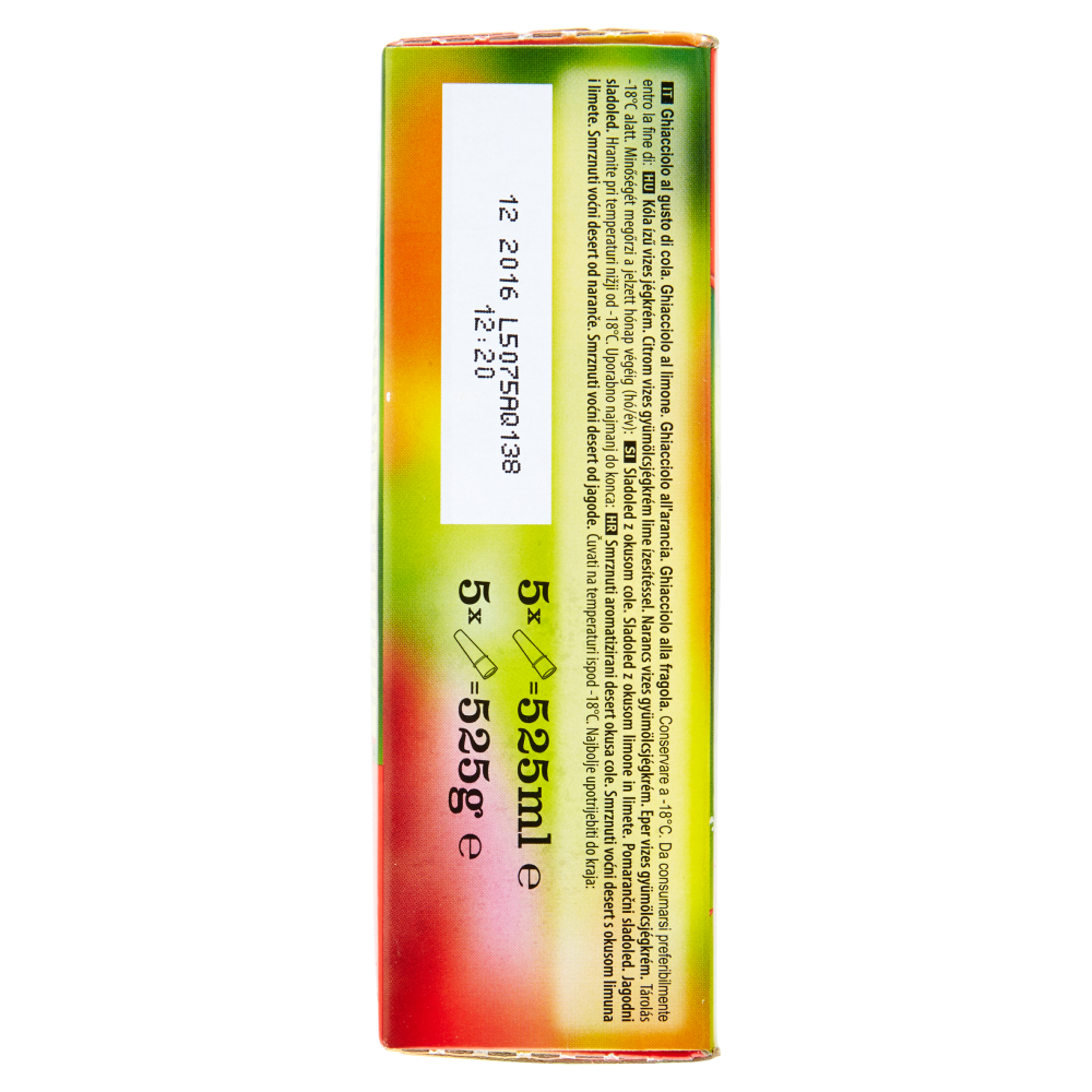 Calippo Max super mix 5 pezzi 525 ml