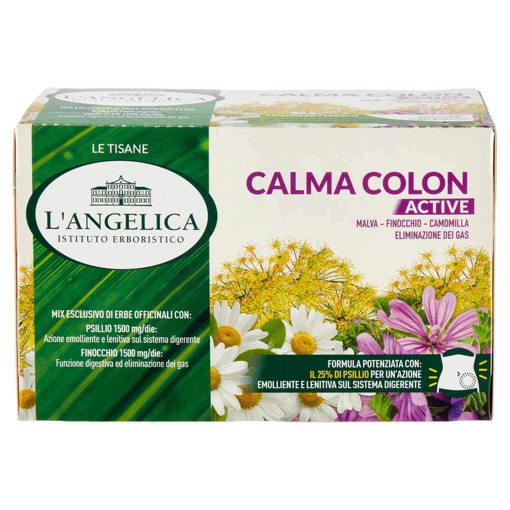 L'Angelica Le Tisane Calma Colon Active 18 Filtri 34,2 g