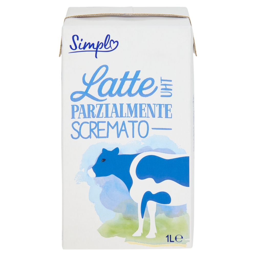 Simpl Latte Parzialmente Scremato UHT 1 L
