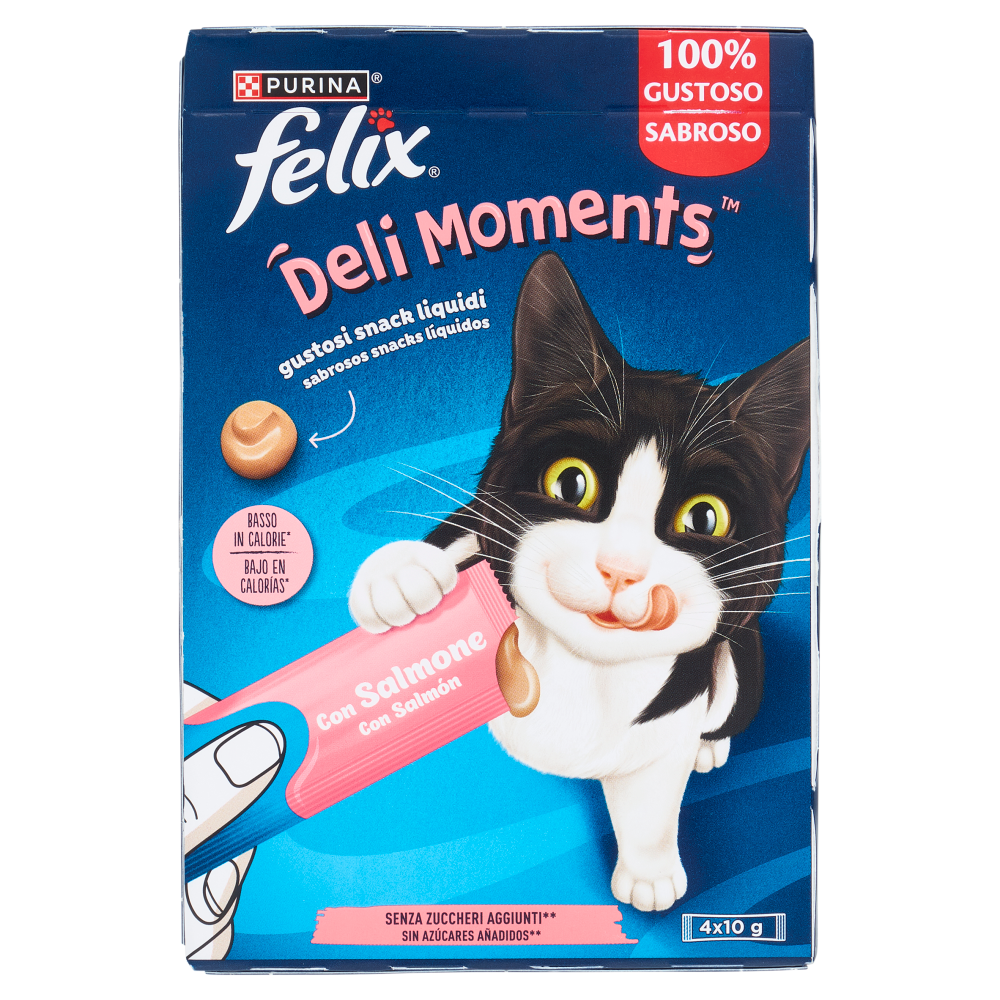 FELIX Deli Moments con Salmone 4 x 10 g