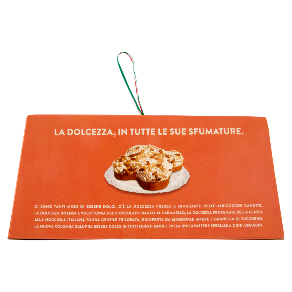 Galup la Colomba Albicocca e Cioccolato al Caramello con Glassa alle Nocciole 750 g