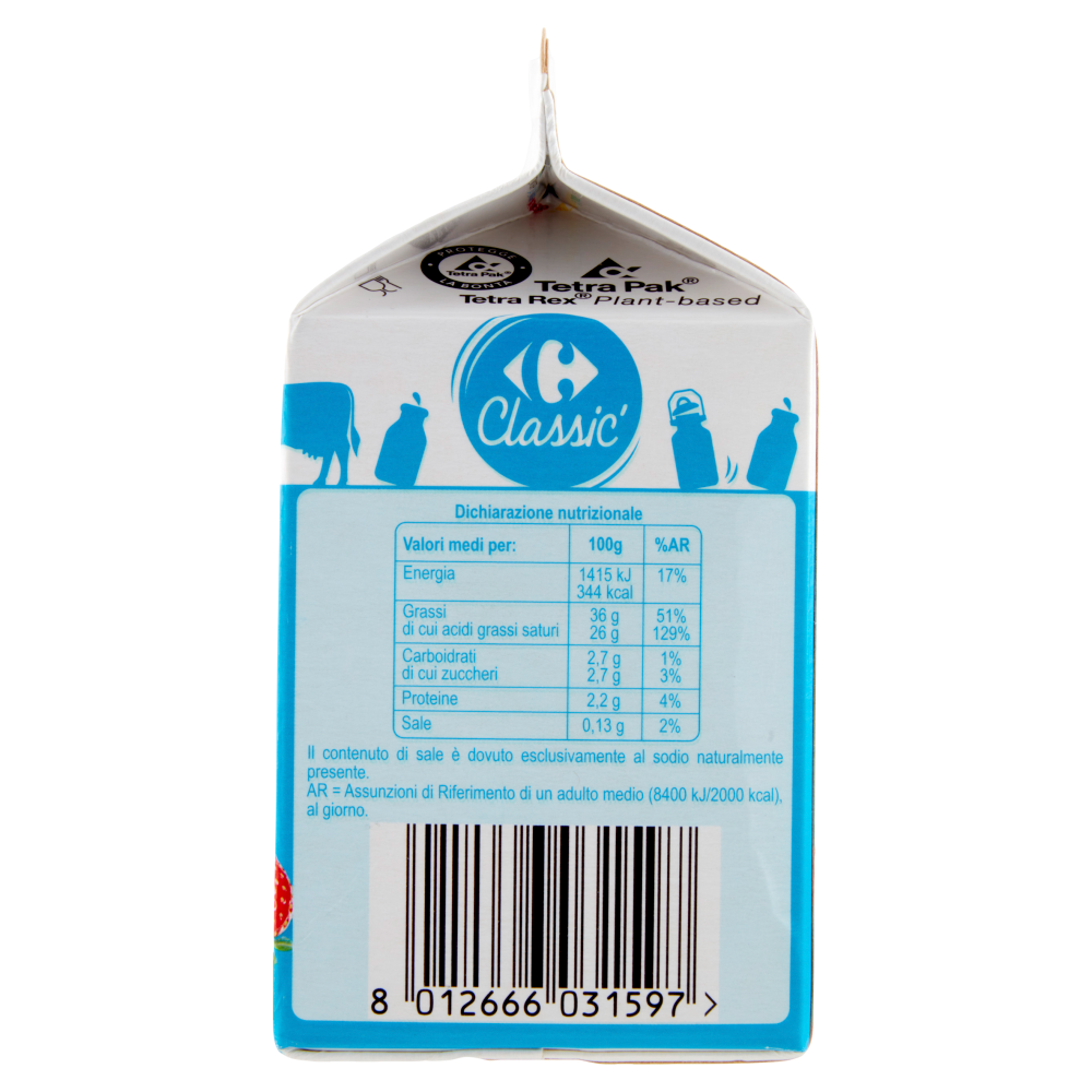 Carrefour Classic Panna Fresca 500 ml