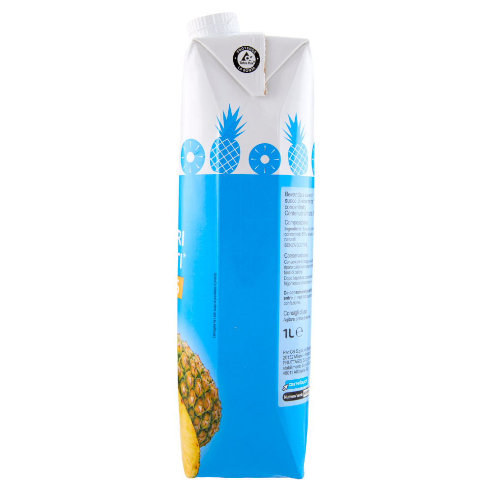 Carrefour Classic Bevanda Senza Zuccheri Aggiunti* Ananas 1 L