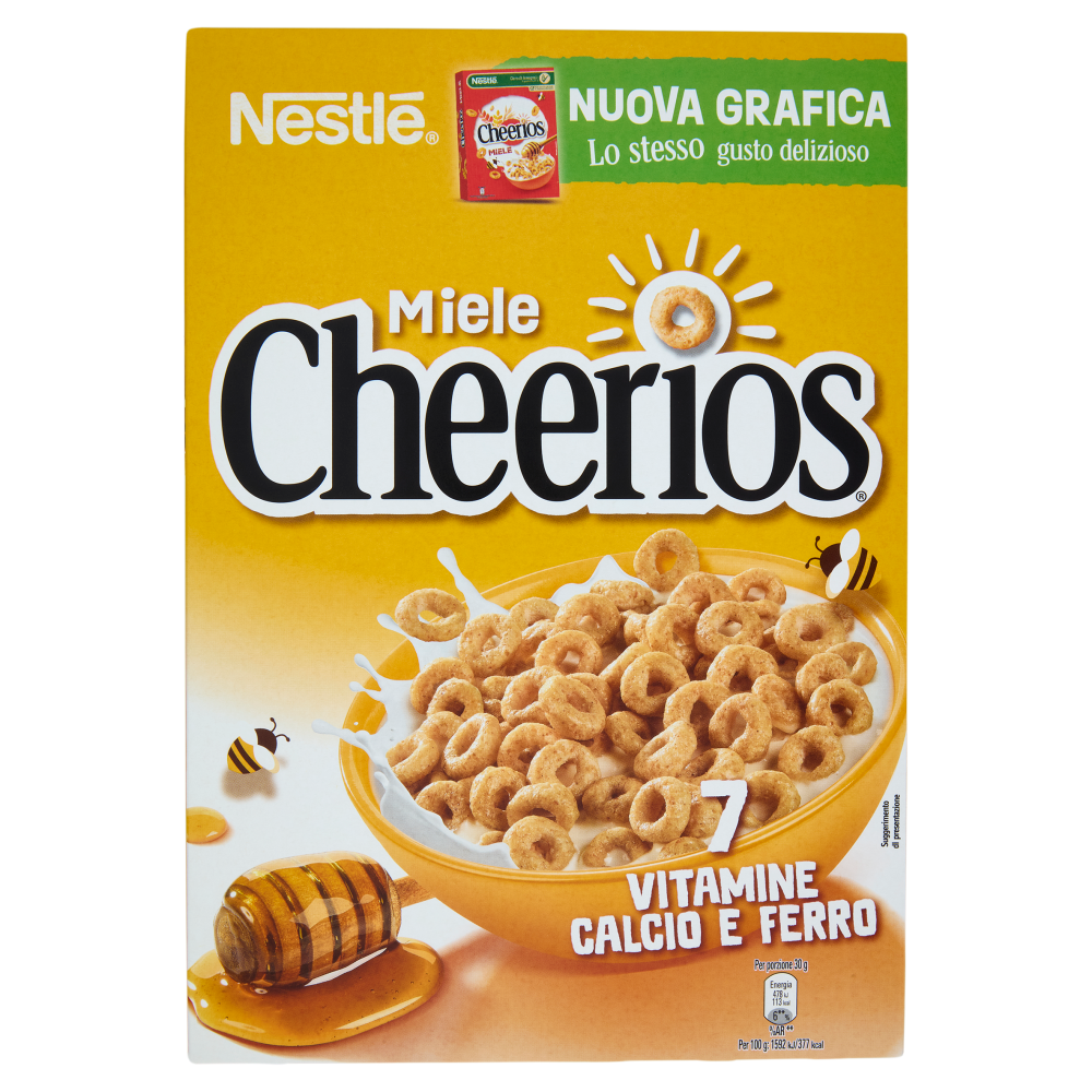 CHEERIOS Cereali Integrali al Miele 330g